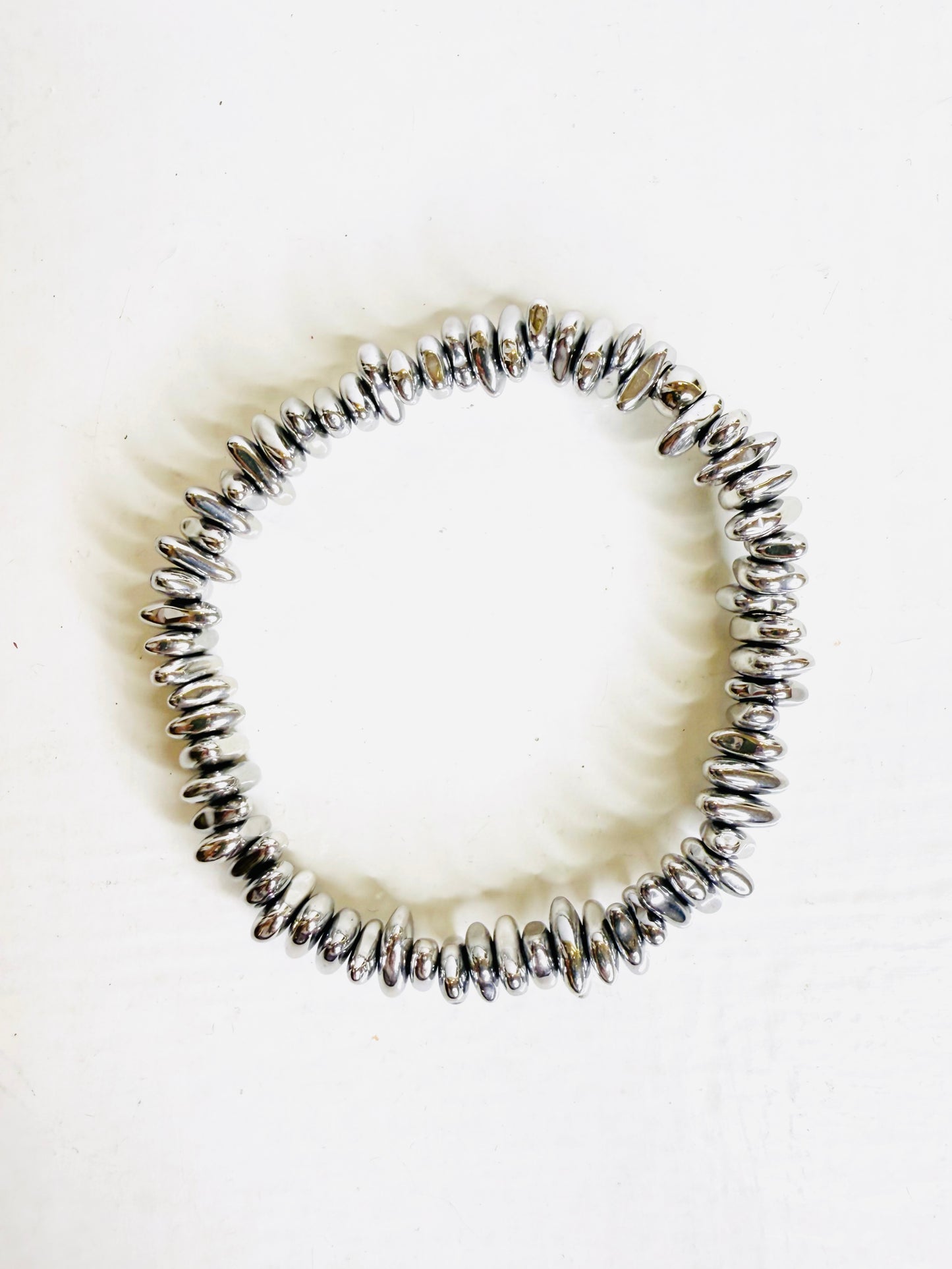 Bracciale sassi big in ematite