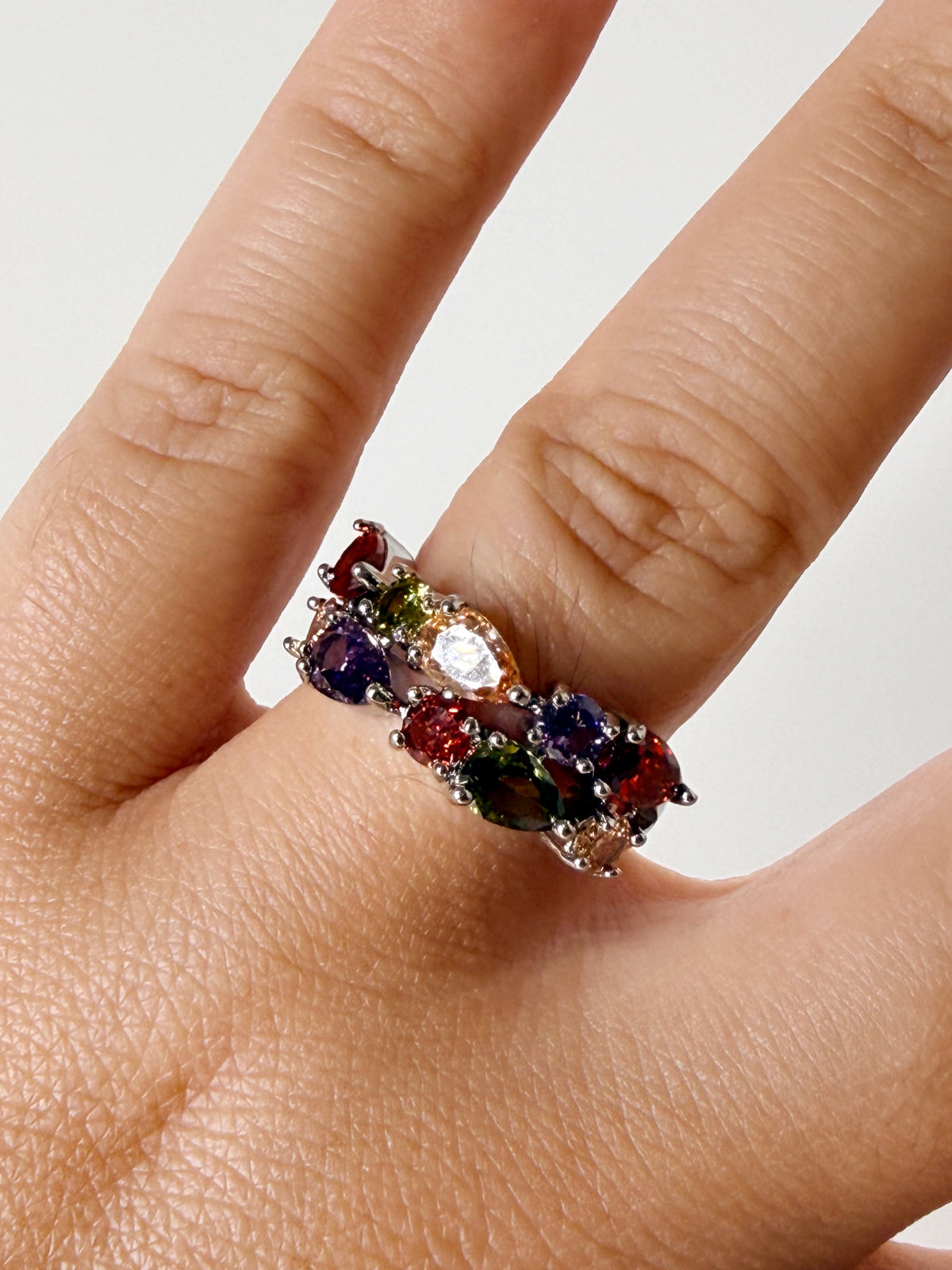 Anello multicolor