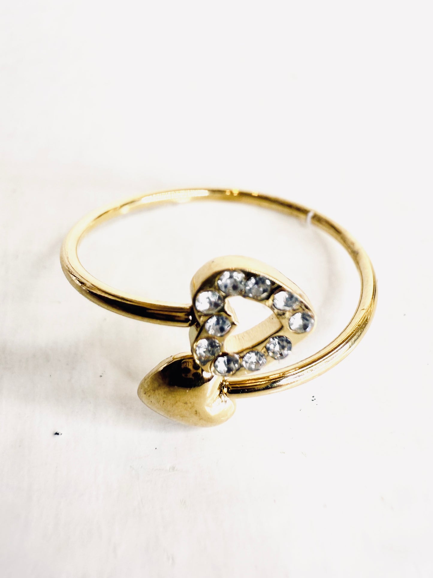 Anello cuori gold
