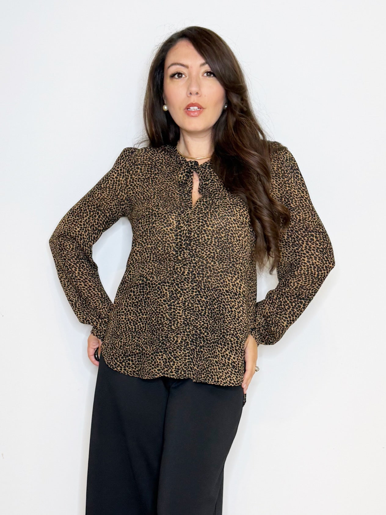 Blusa M Marella stampata