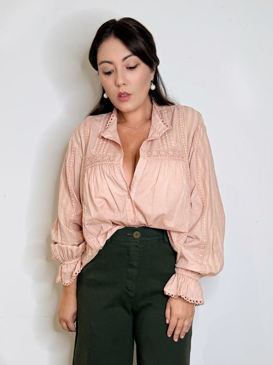 Camicia pastello 100%cotone