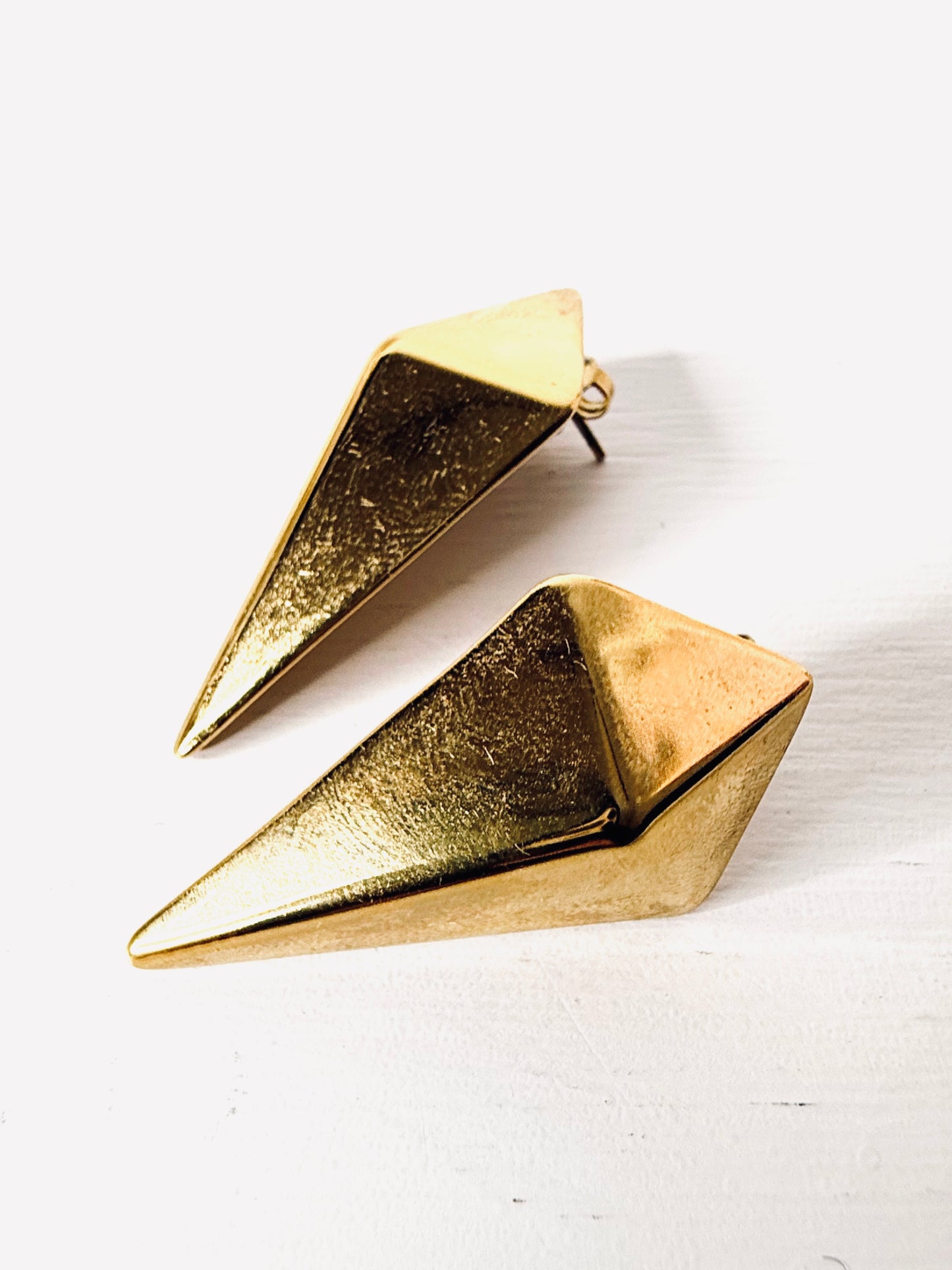 Orecchini rombi gold