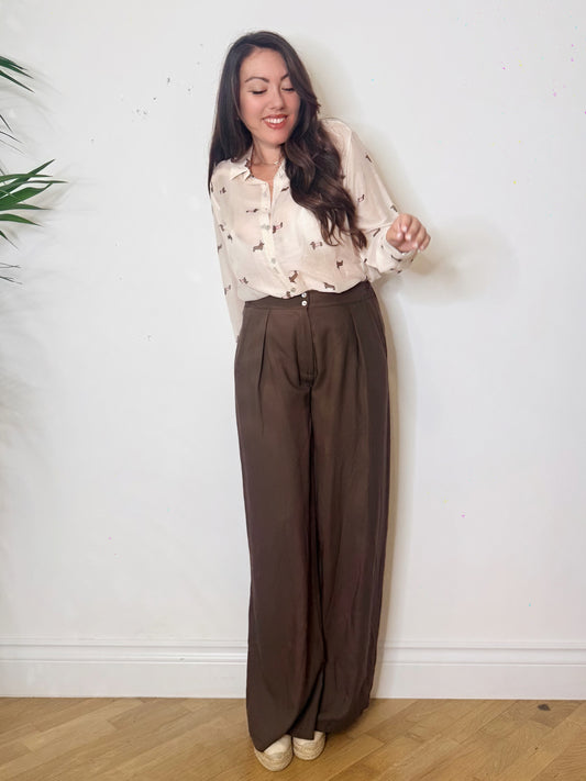 Pantalone palazzo sartoriale
