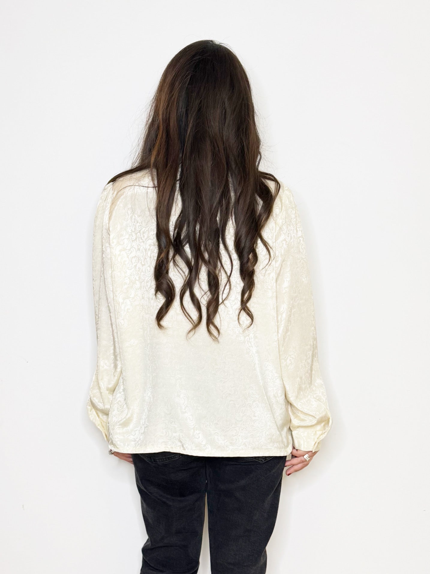 Camicia in tessuto Jacquard