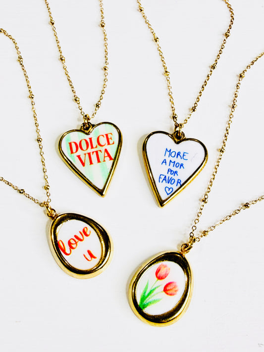 Ciondoli con scritte