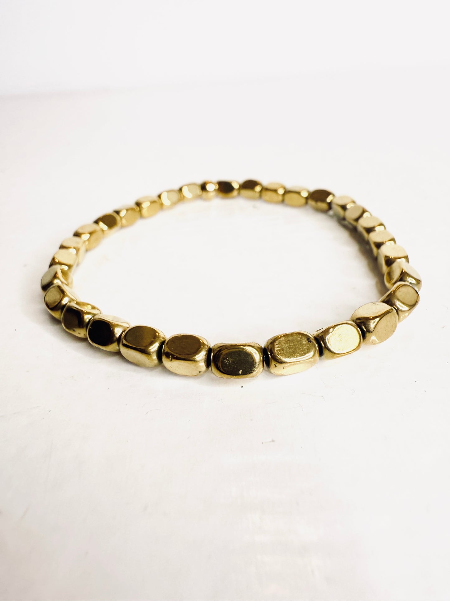 Bracciale ematite gold