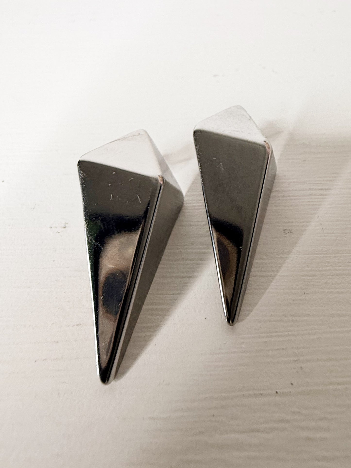 Orecchini rombi silver