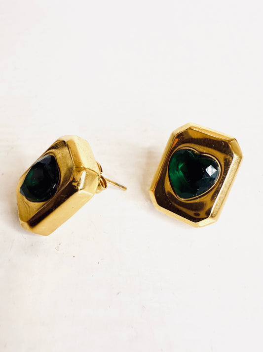 Orecchini lingotti con cuore