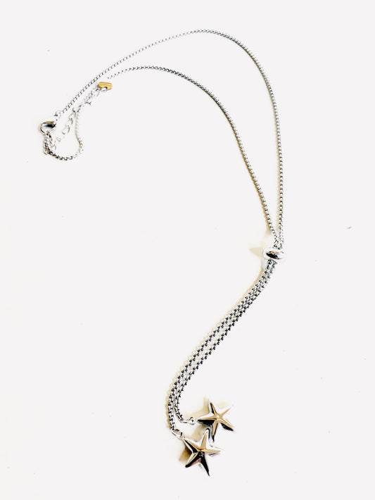 Collana saliscendi stelle