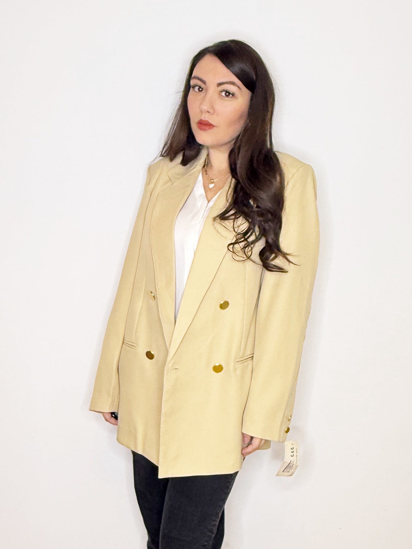 Giacca in gabardine di cotone