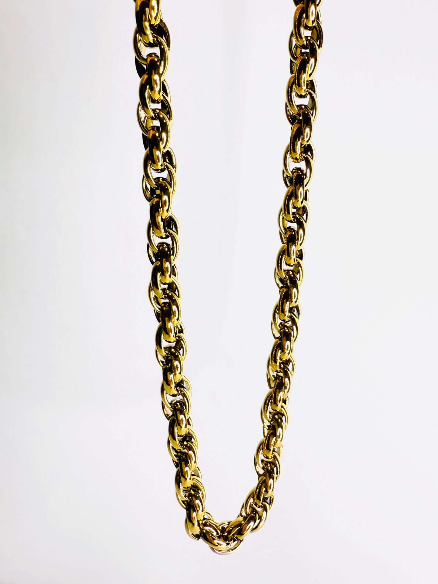 Collana in maglia oro