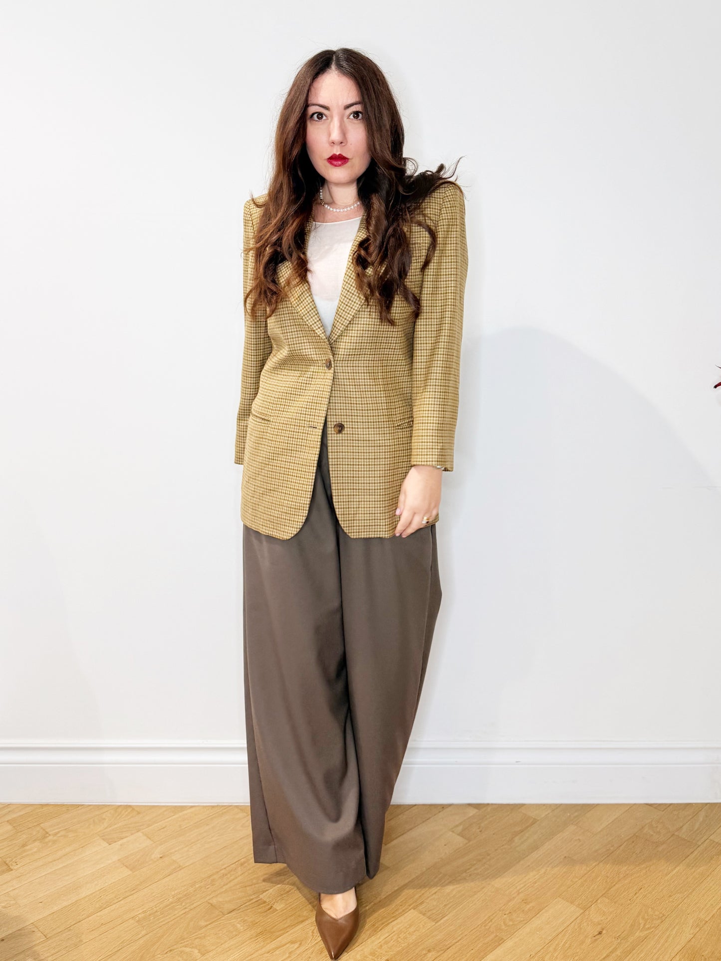 Giacca vintage in pura lana