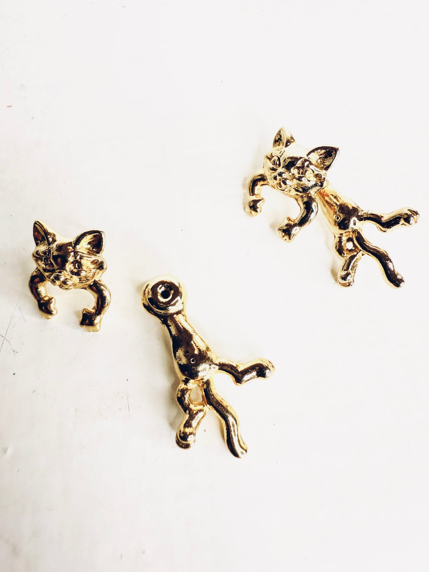 Orecchini gatto vintage