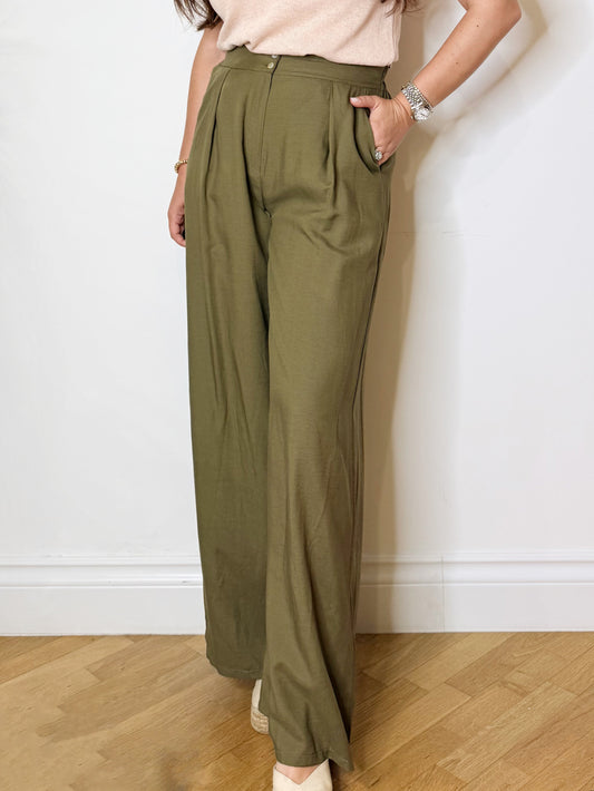 Pantaloni palazzo sartoriali