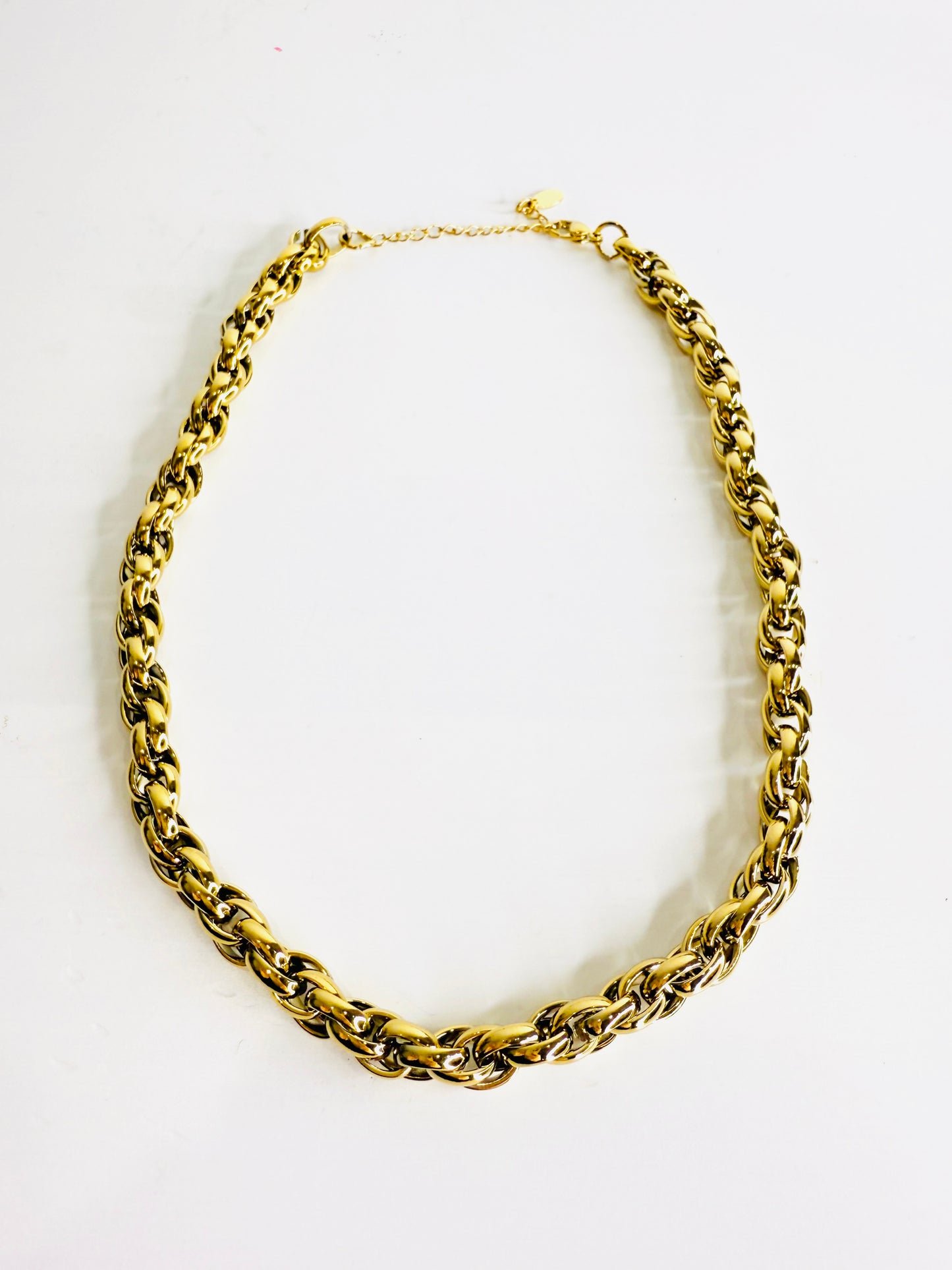 Collana in maglia oro