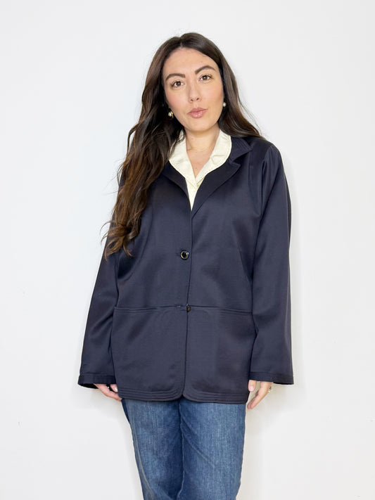 Giacca over Blu notte