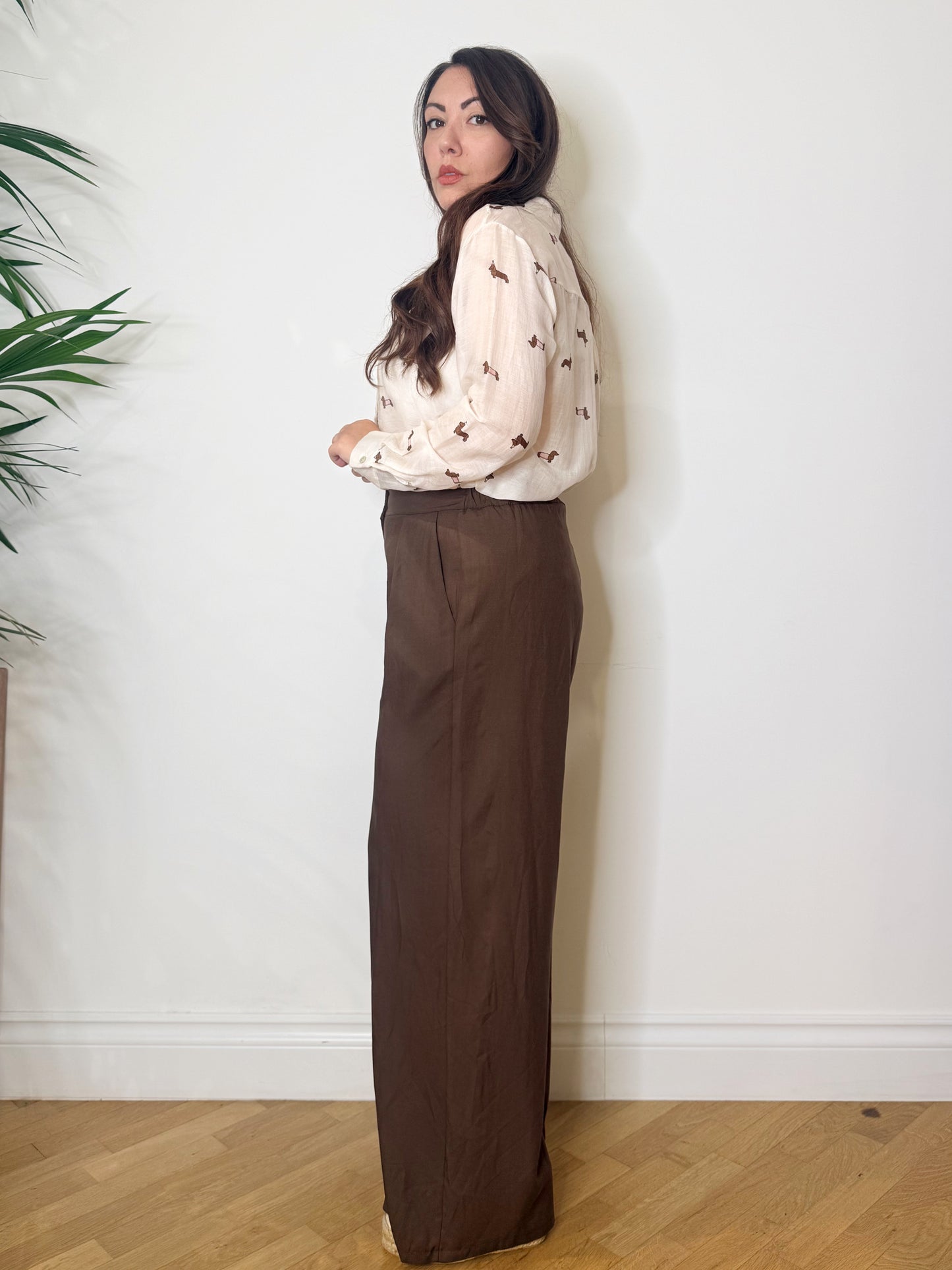 Pantalone palazzo sartoriale