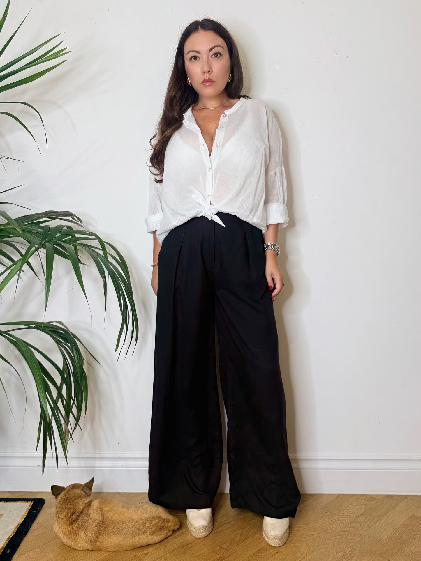 Pantalone sartoriale nero