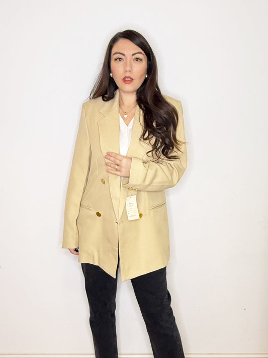 Giacca in gabardine di cotone