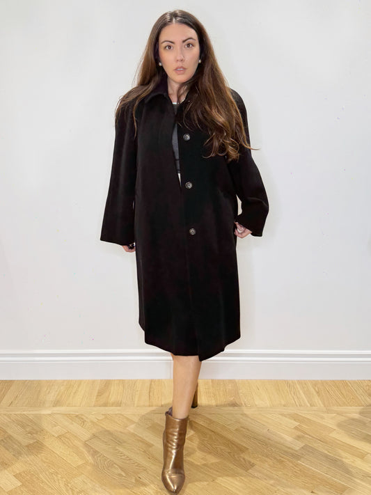 Cappotto nero Marella