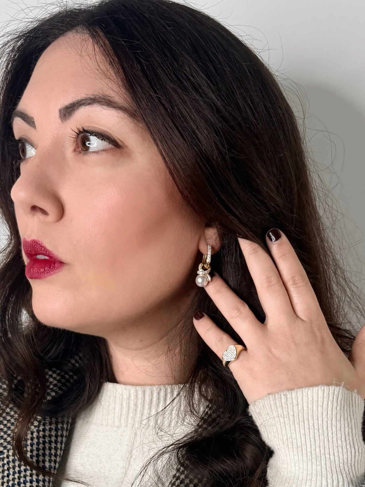 Anello chevalier cuore