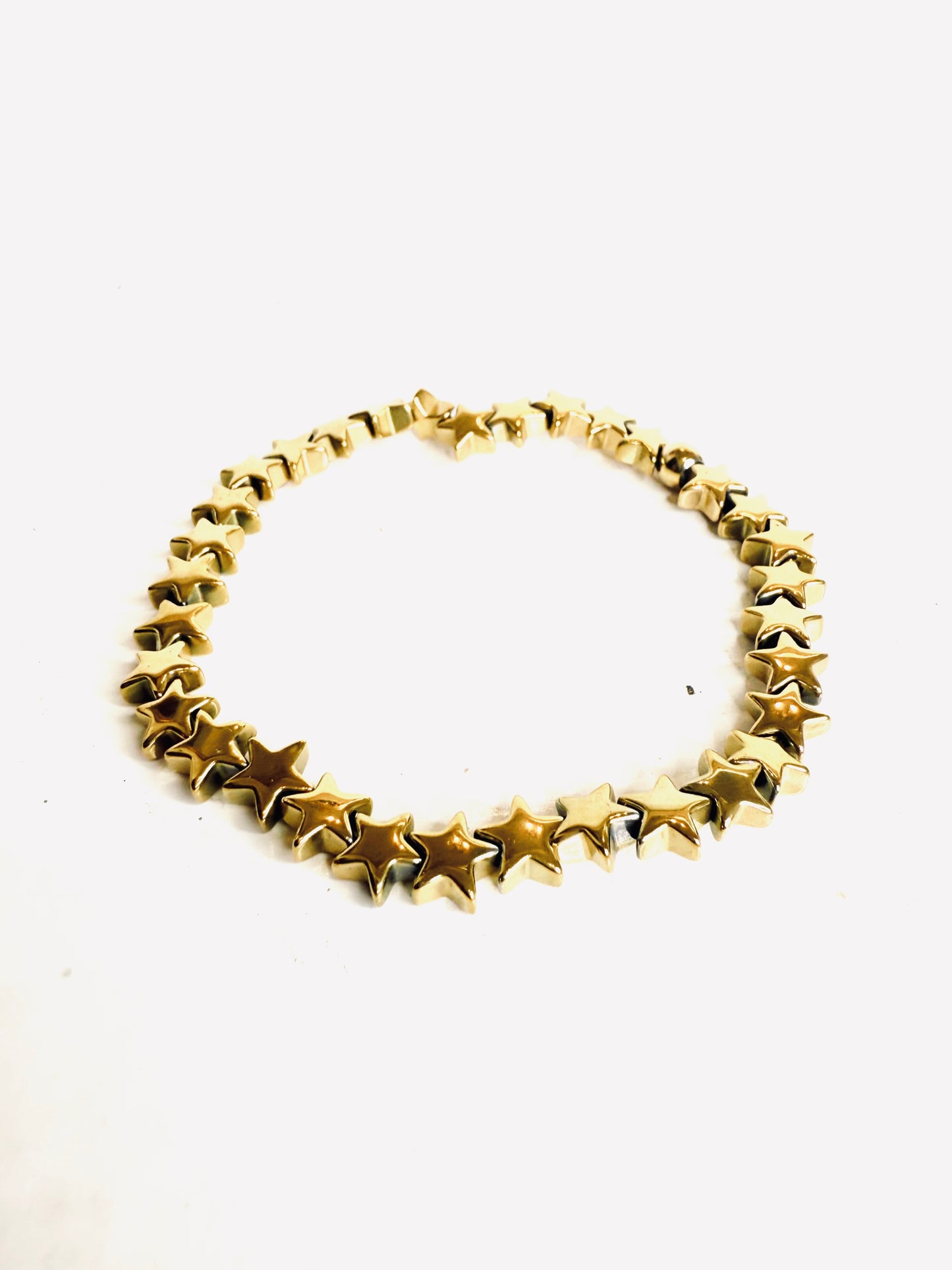 Bracciale ematite stelline