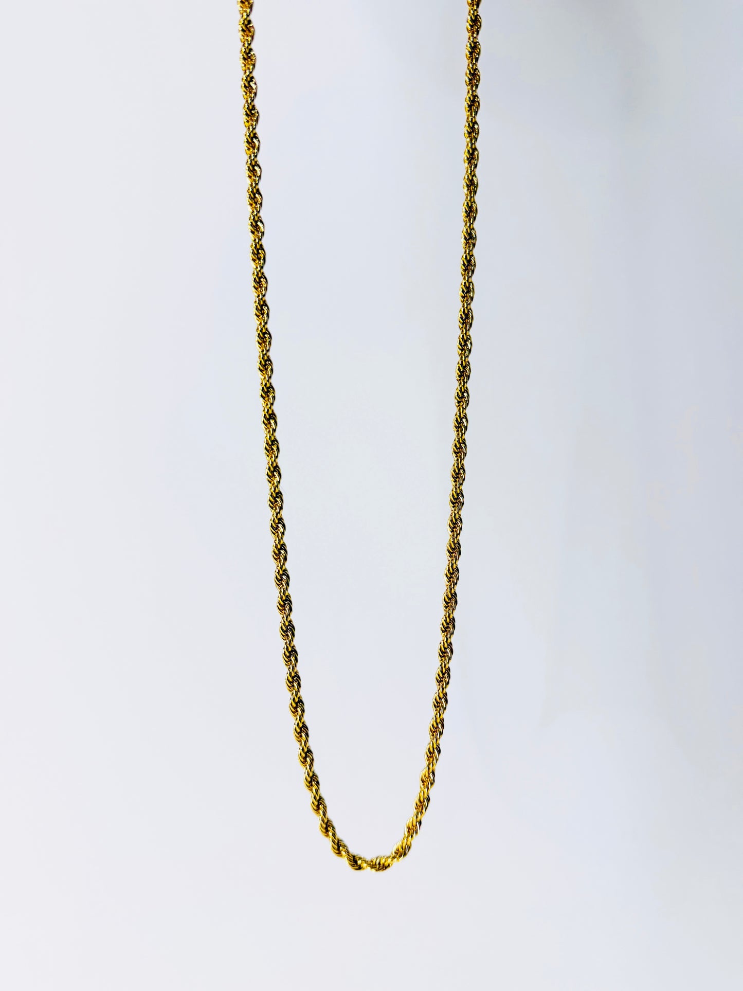 Collana in maglia lunga torchon