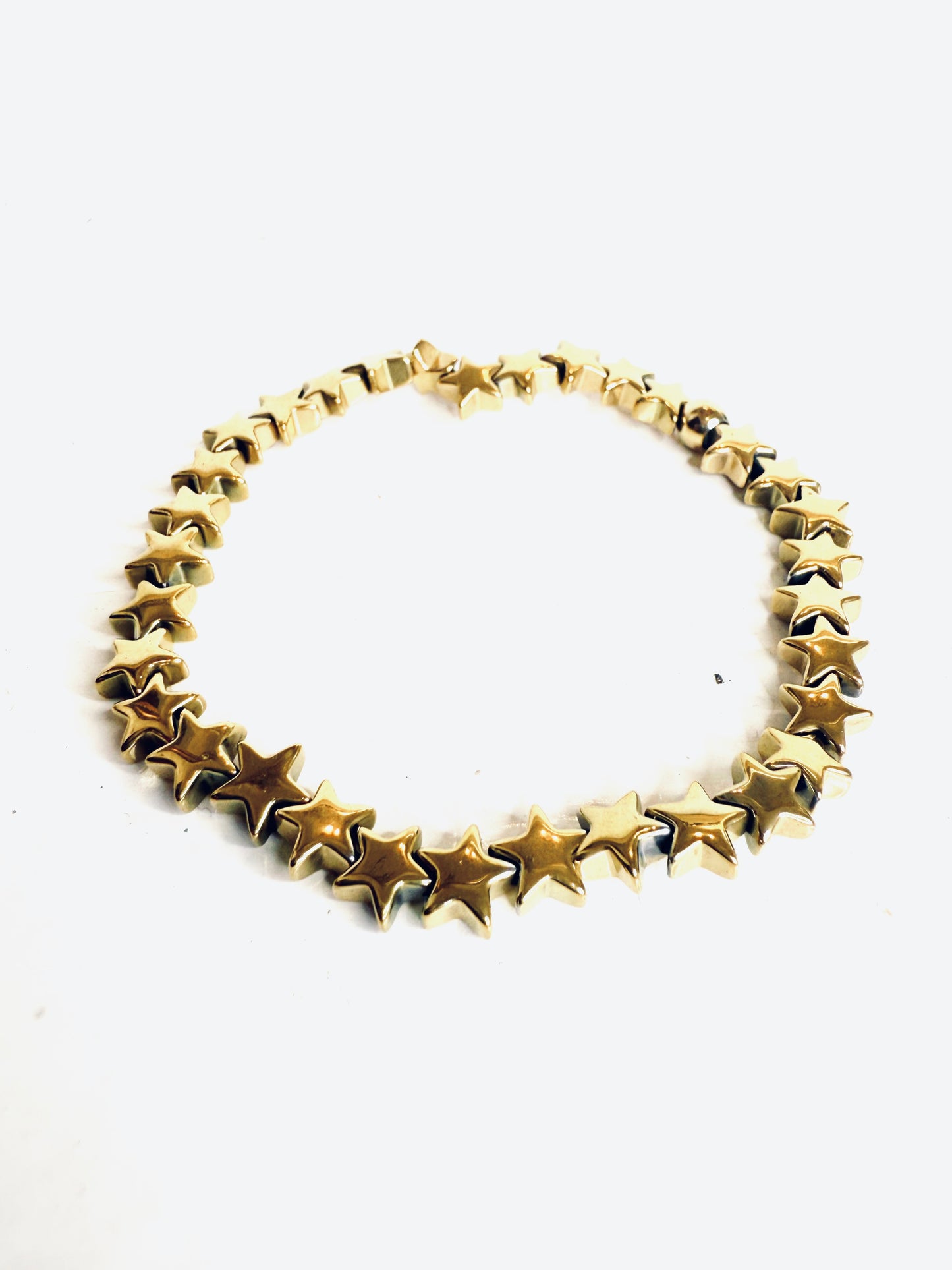 Bracciale ematite stelline