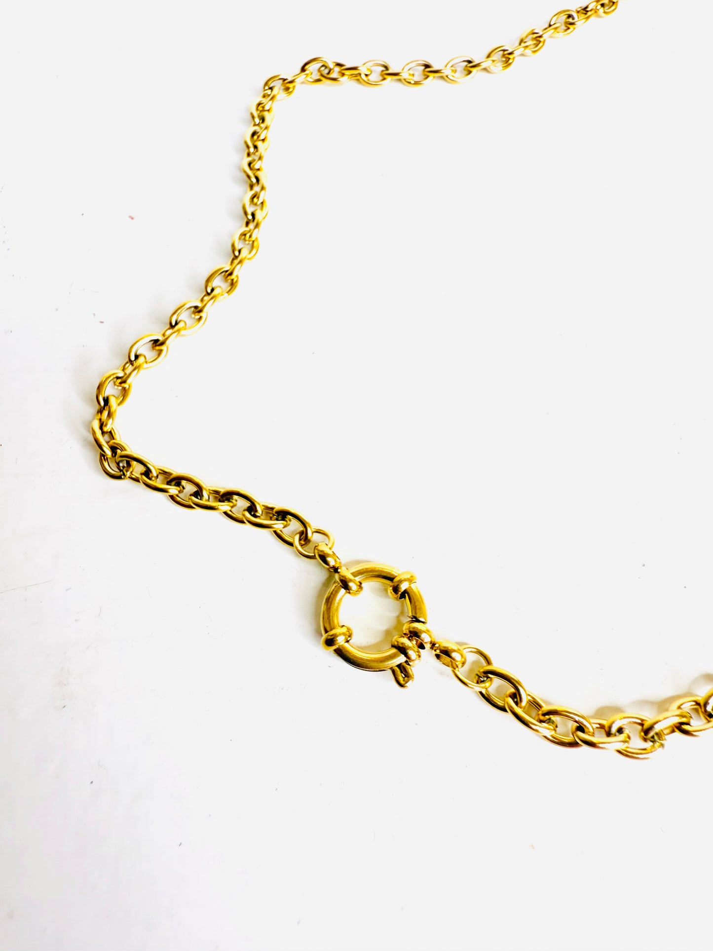 Collana minimal in maglia