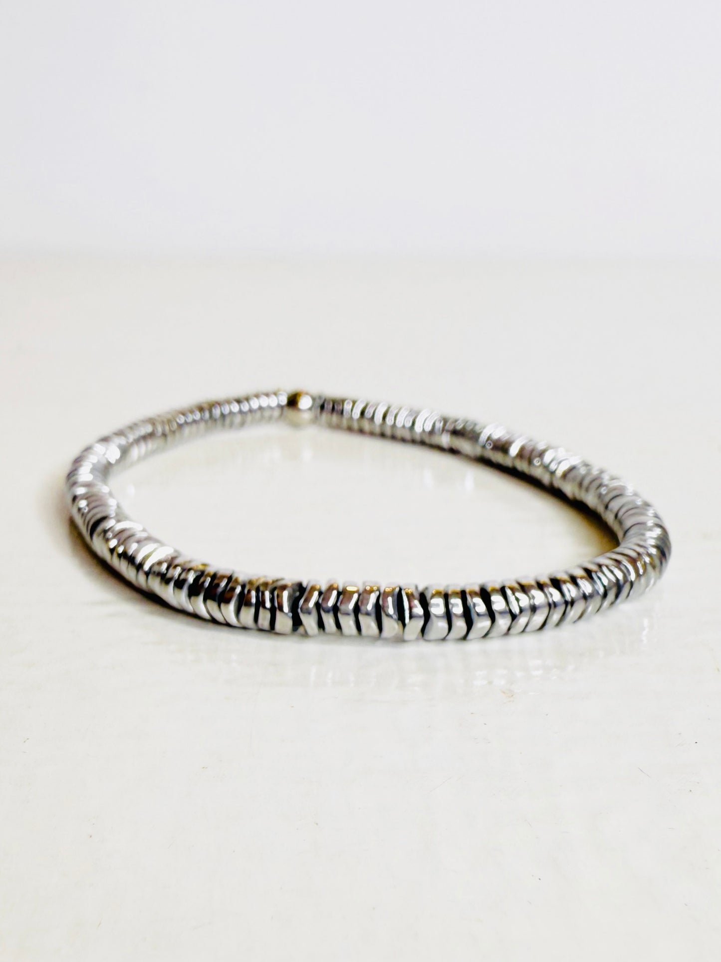 Bracciale pepite in ematite