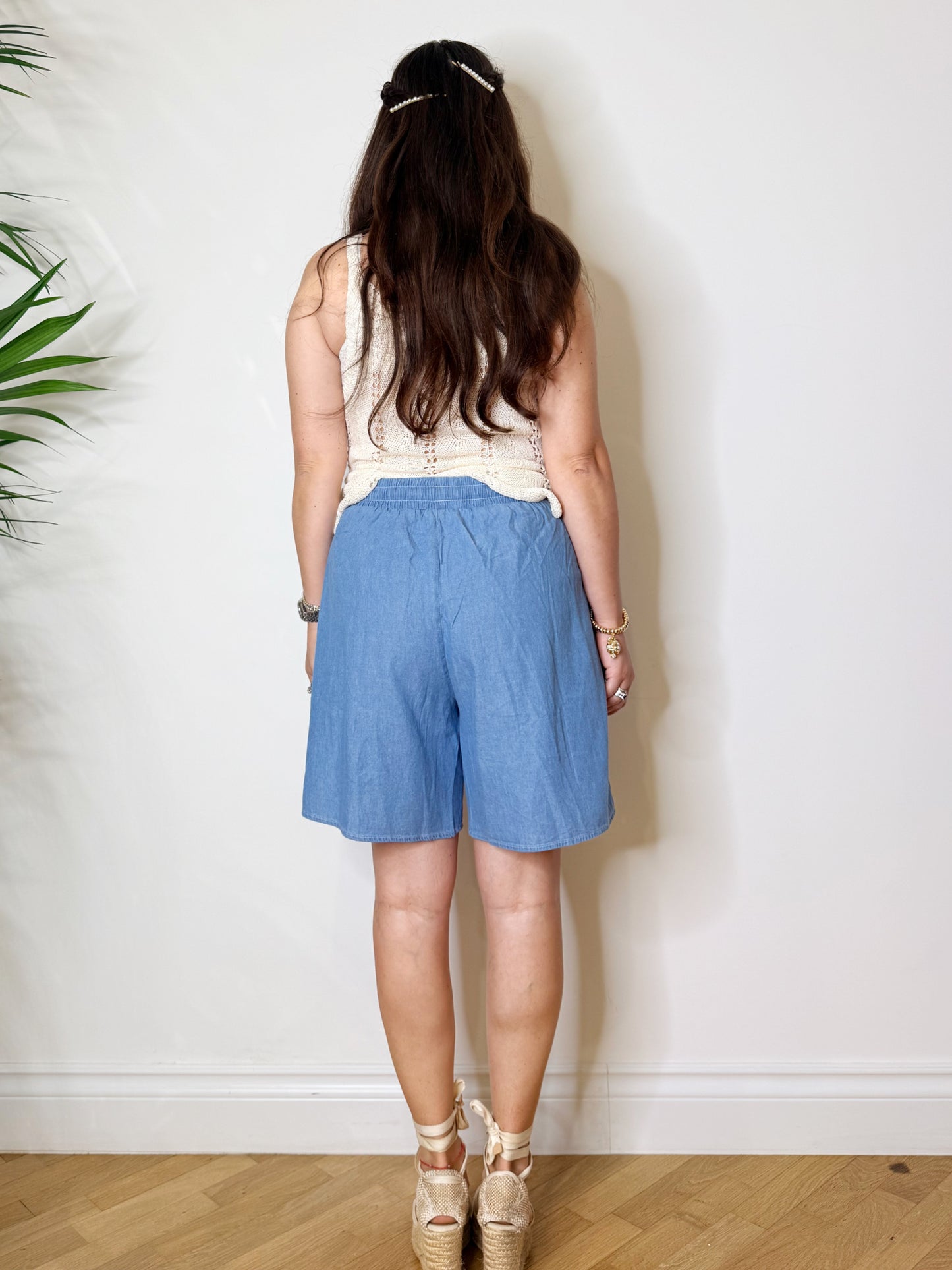 Shorts lunghi in chambry