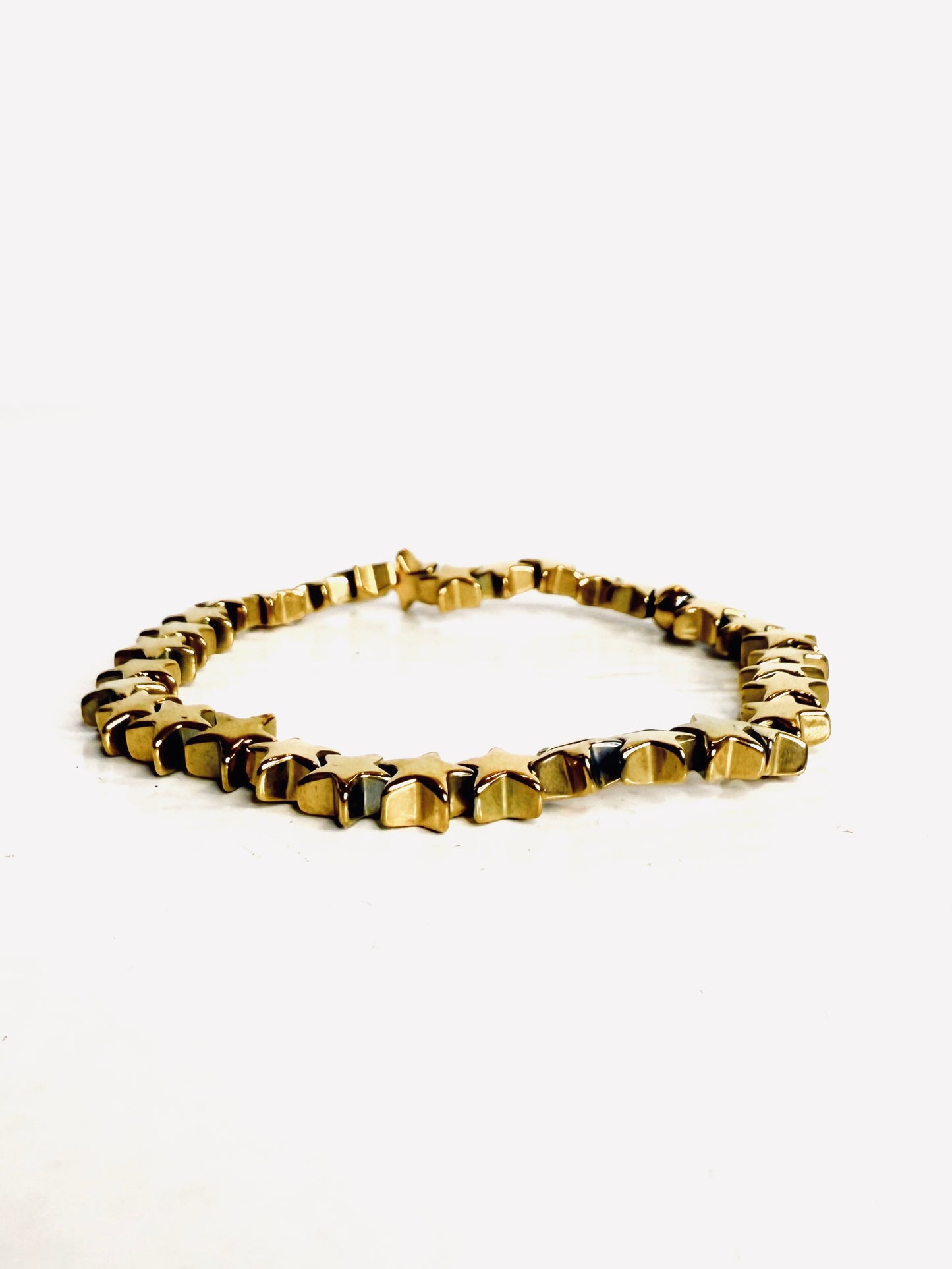 Bracciale ematite stelline