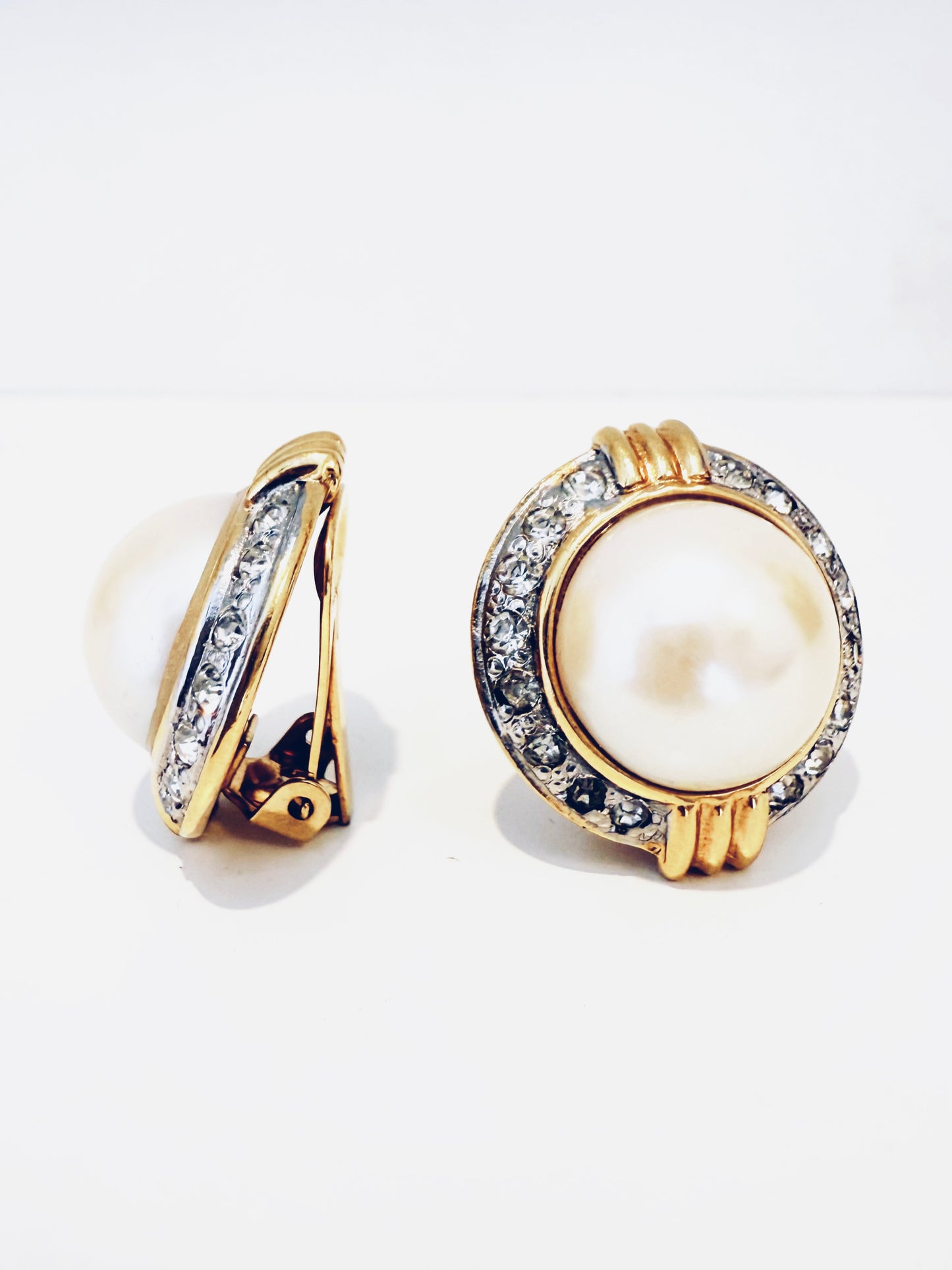 Orecchini bottoni vintage