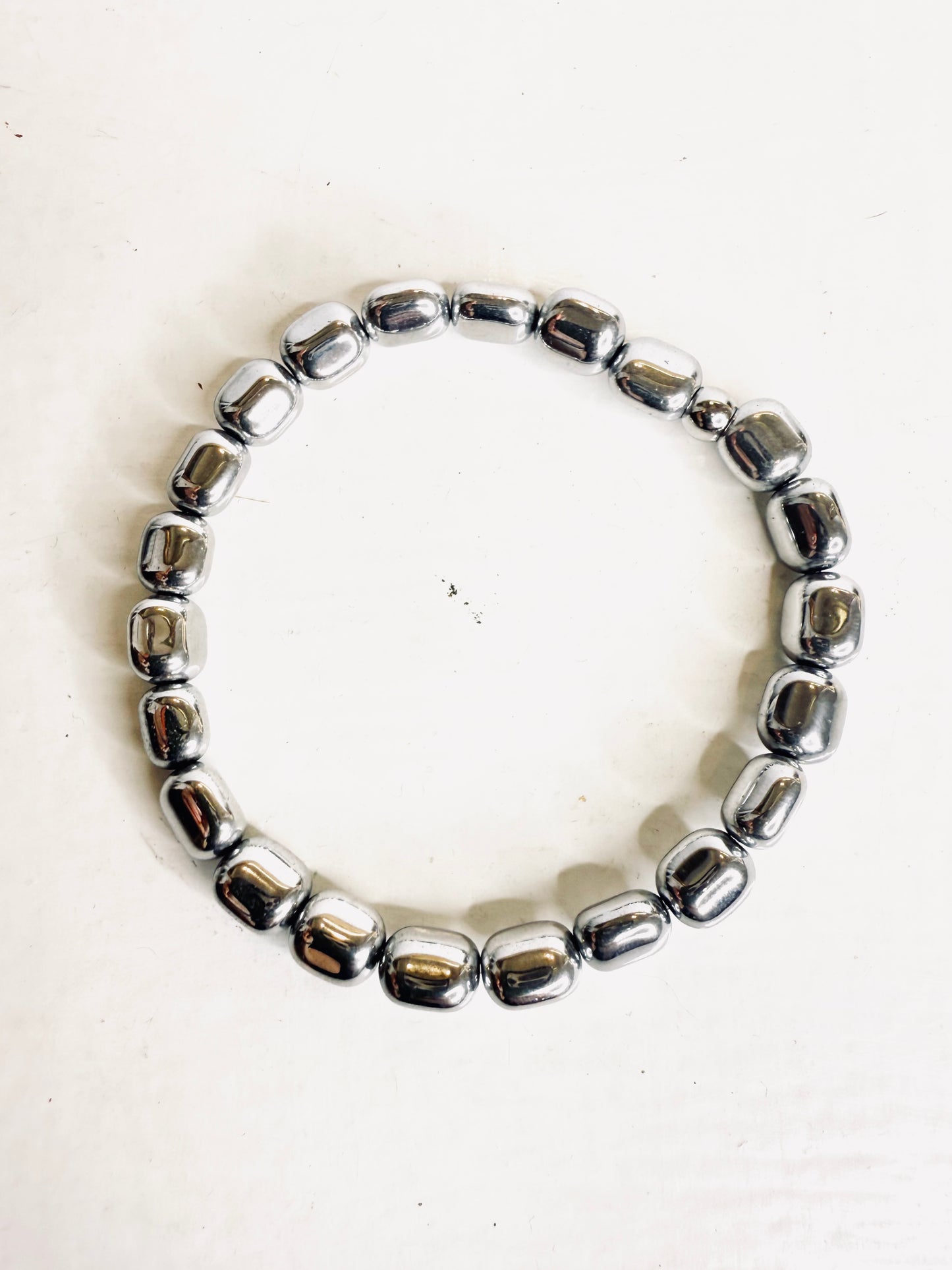 Bracciale ematite sassolini