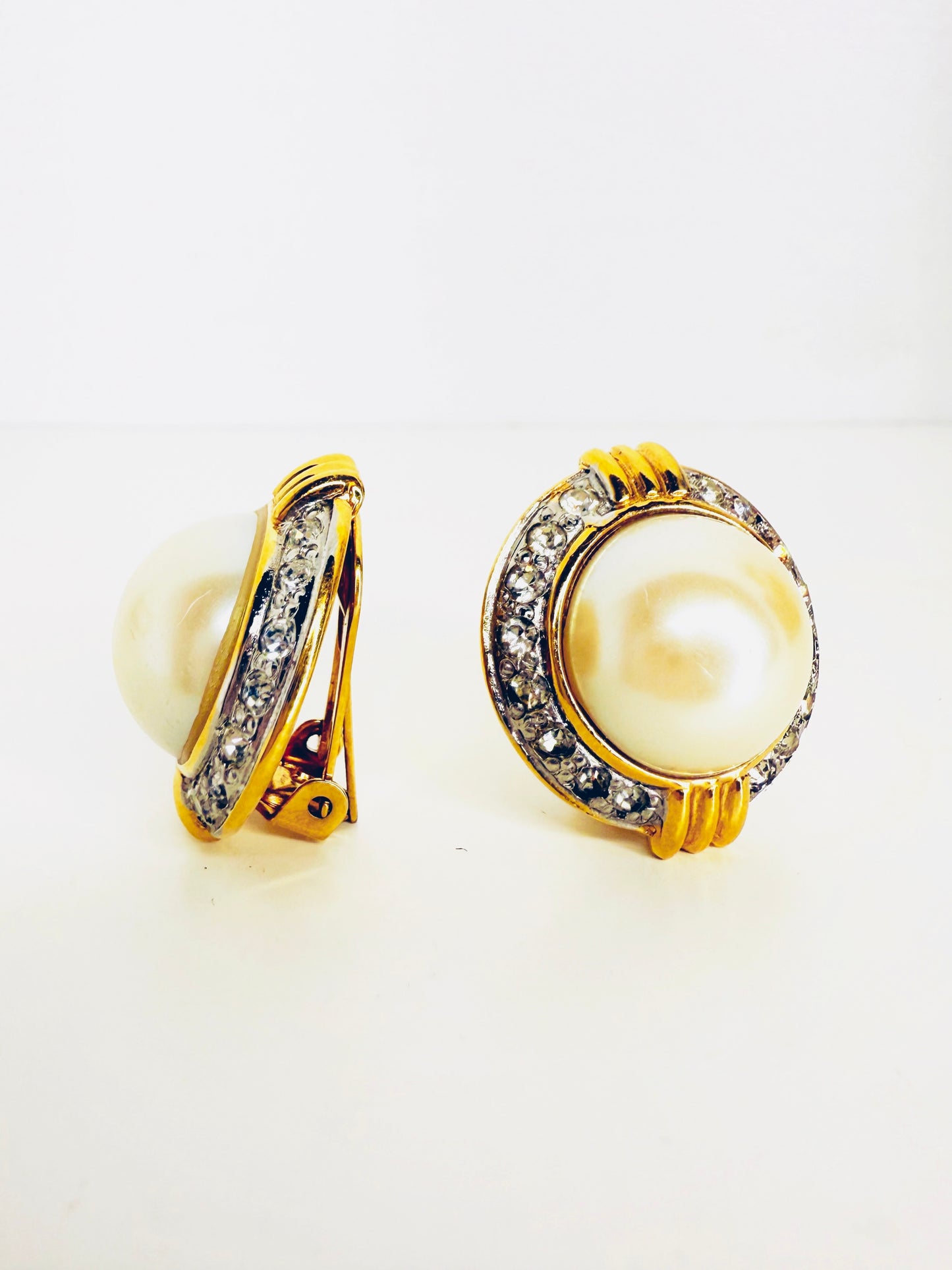 Orecchini bottoni vintage