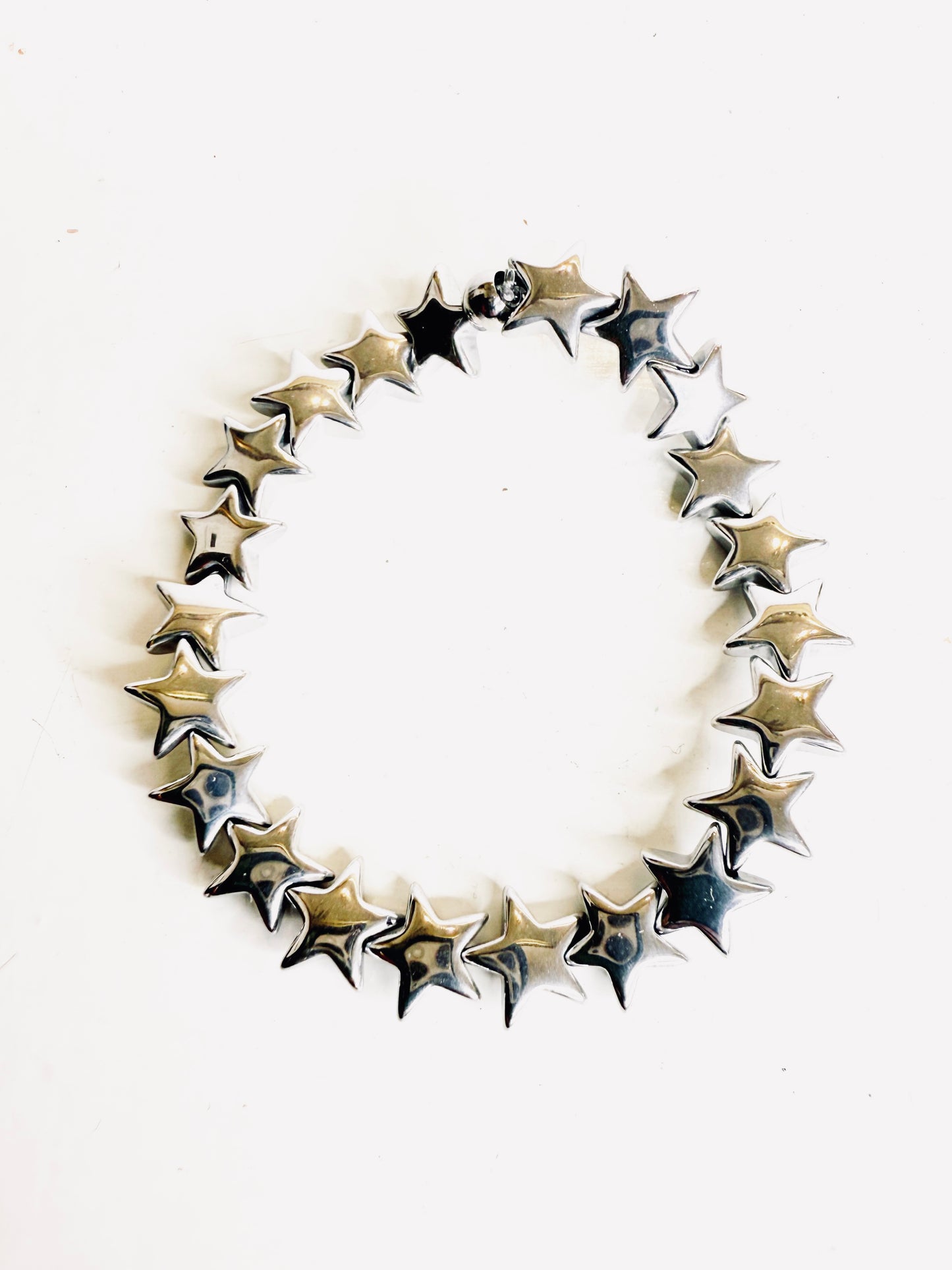 Bracciale ematite stelline