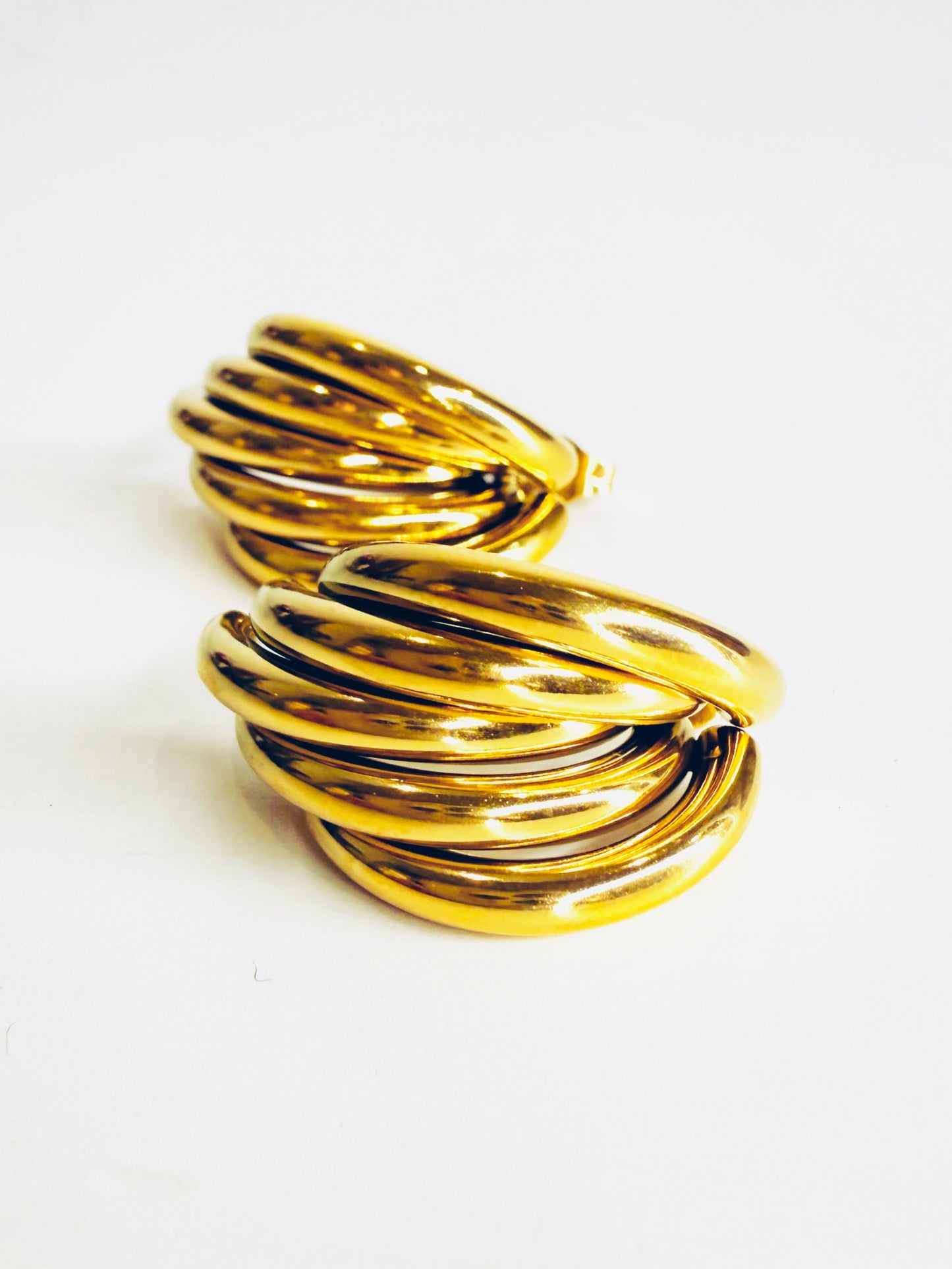 Orecchini in stile 90’s gold