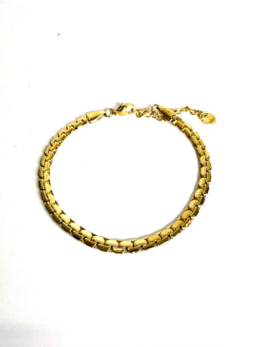 Bracciale snake in gold