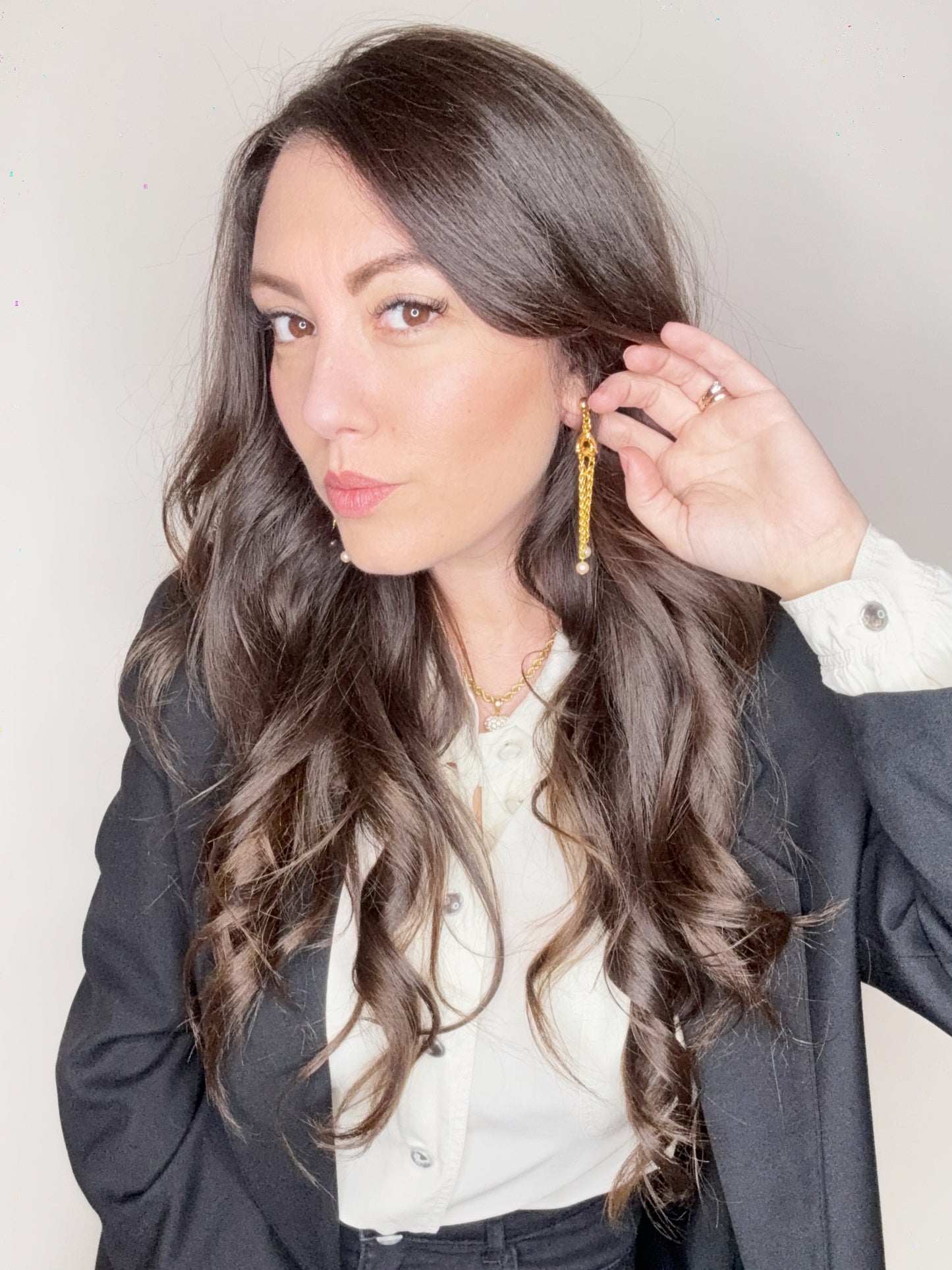 Orecchini pendenti vintage