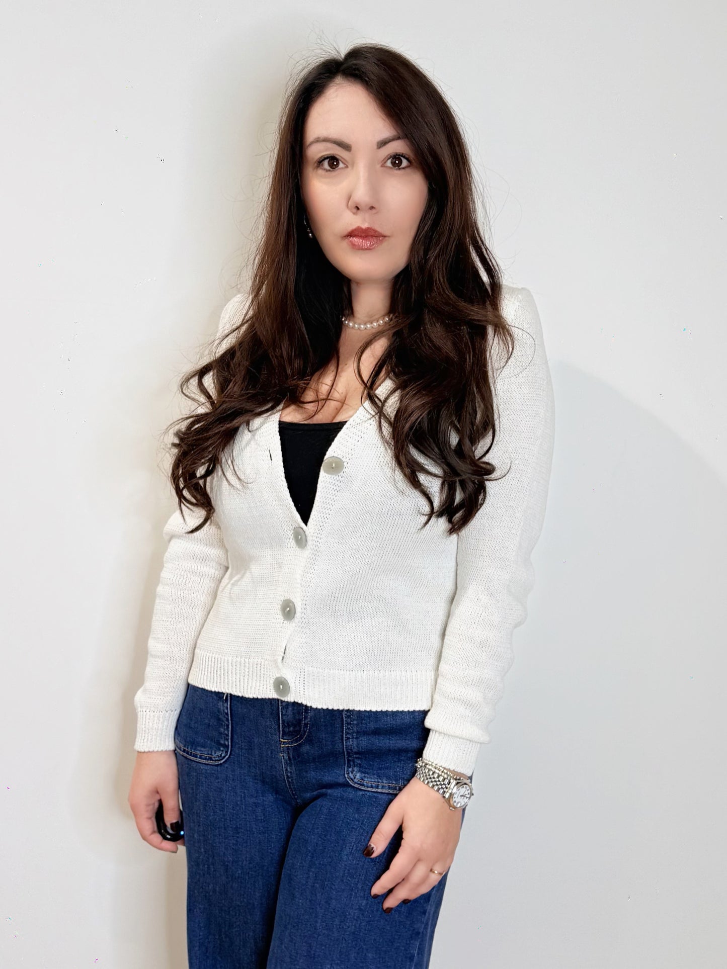 Cardigan 100% cotone