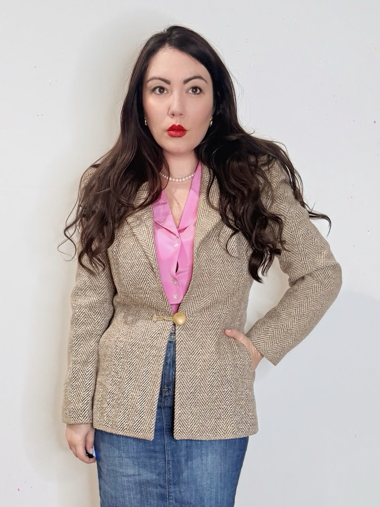 Giacca vintage avvitata