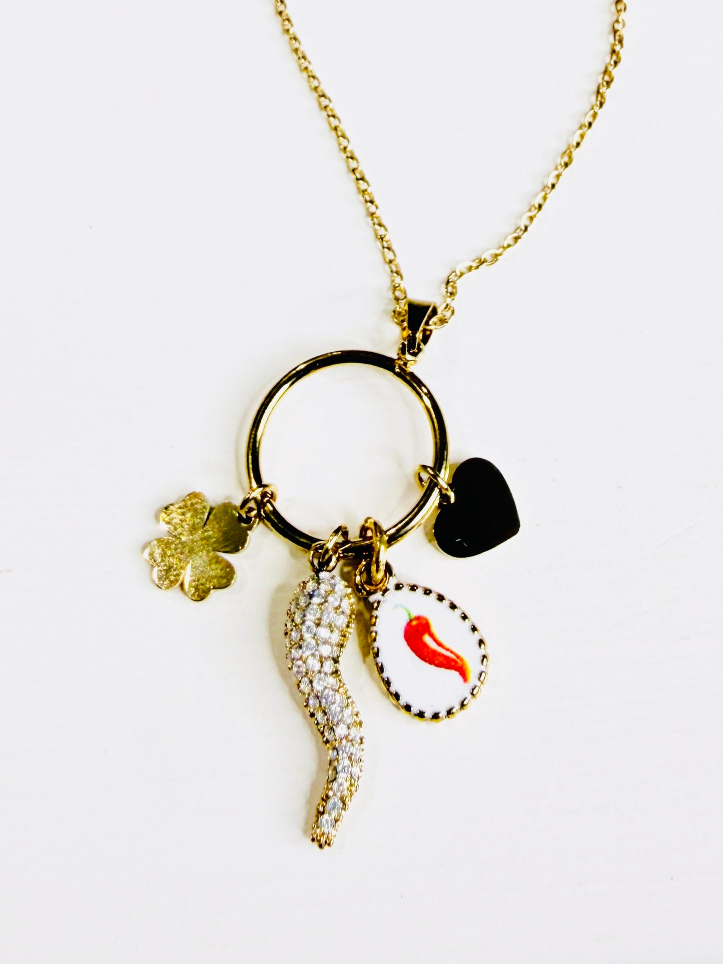 Collana charme della fortuna