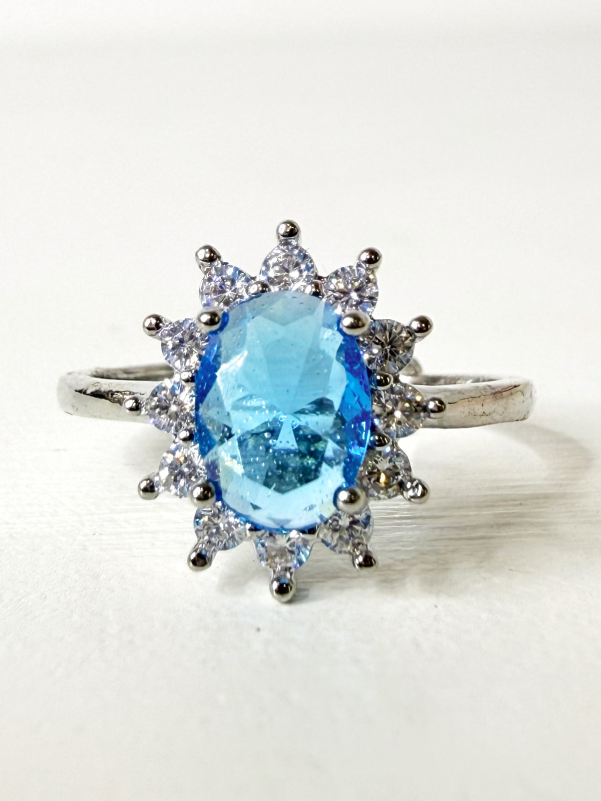 Anello Kate acquamarina