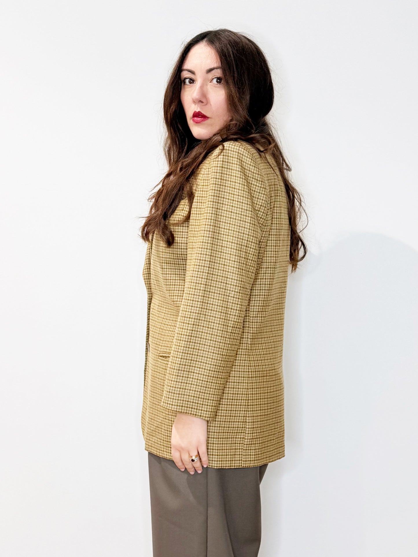 Giacca vintage in pura lana