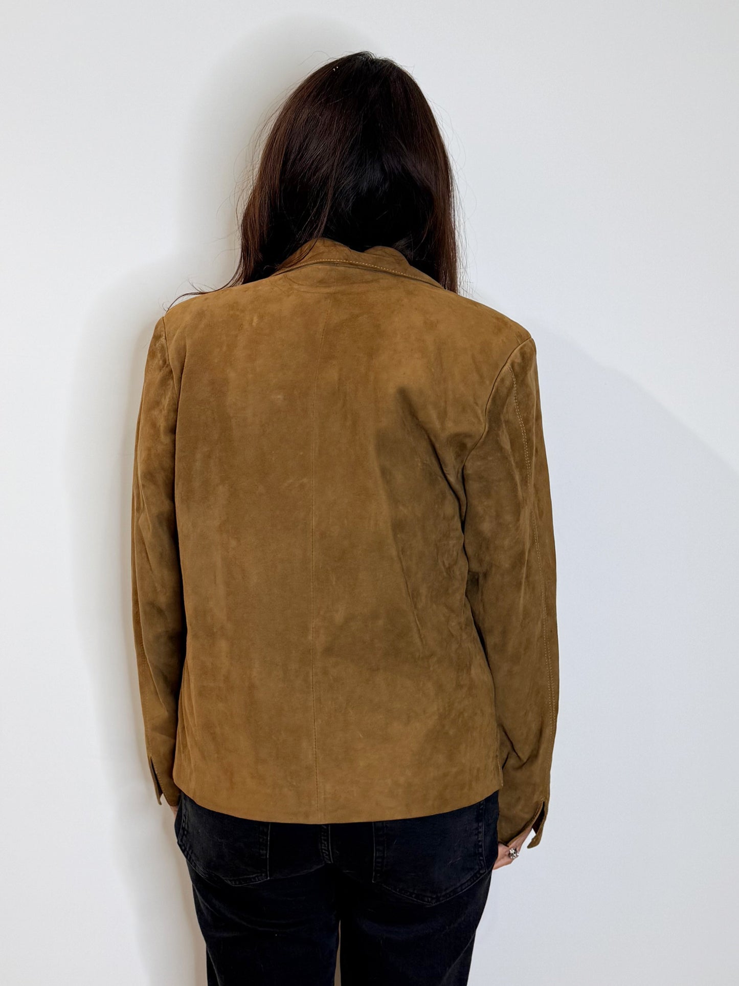 Chiodo in suede