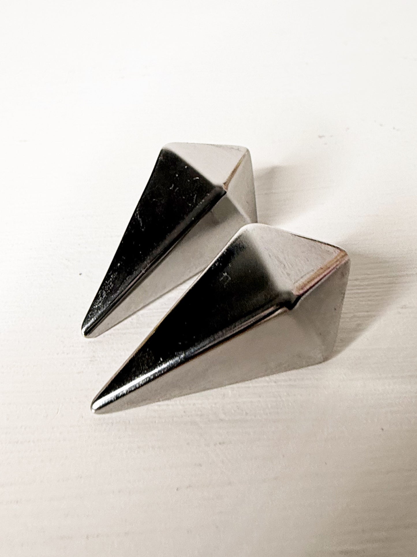 Orecchini rombi silver