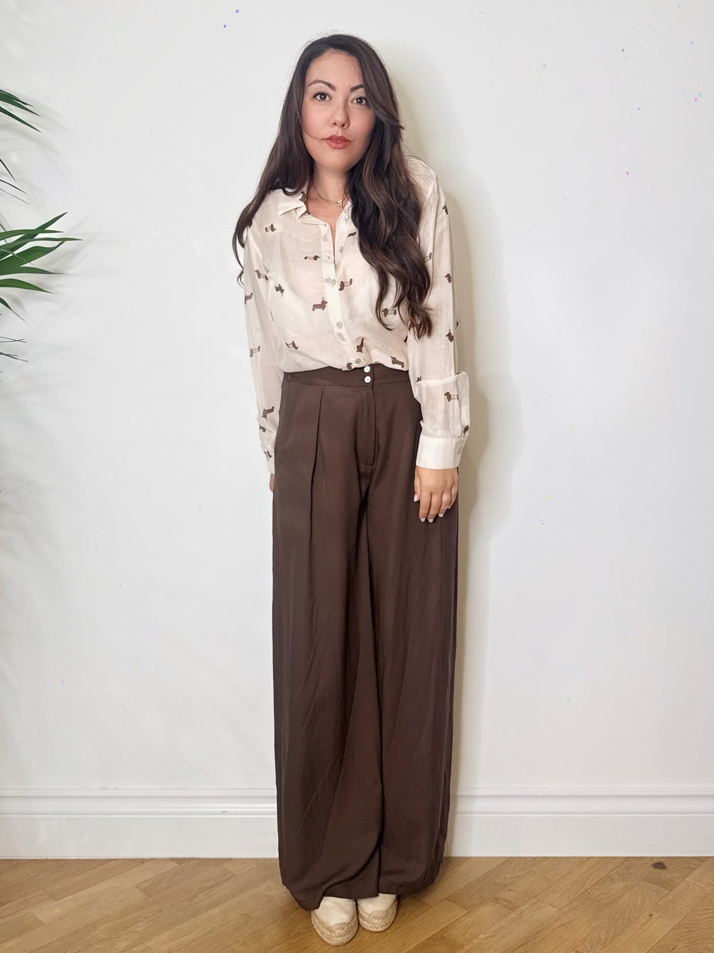 Pantalone palazzo sartoriale