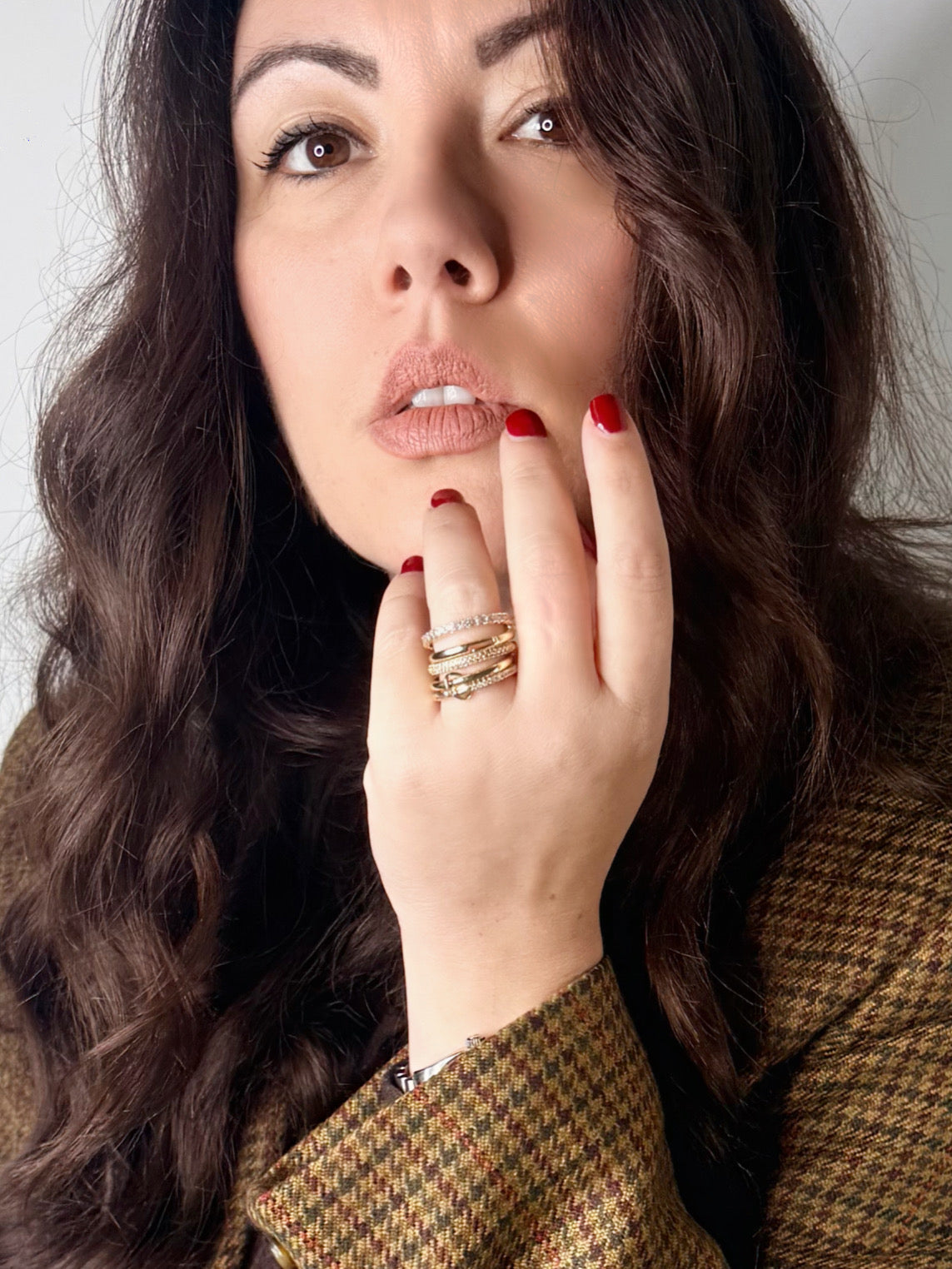 Anello multifascia e zirconi