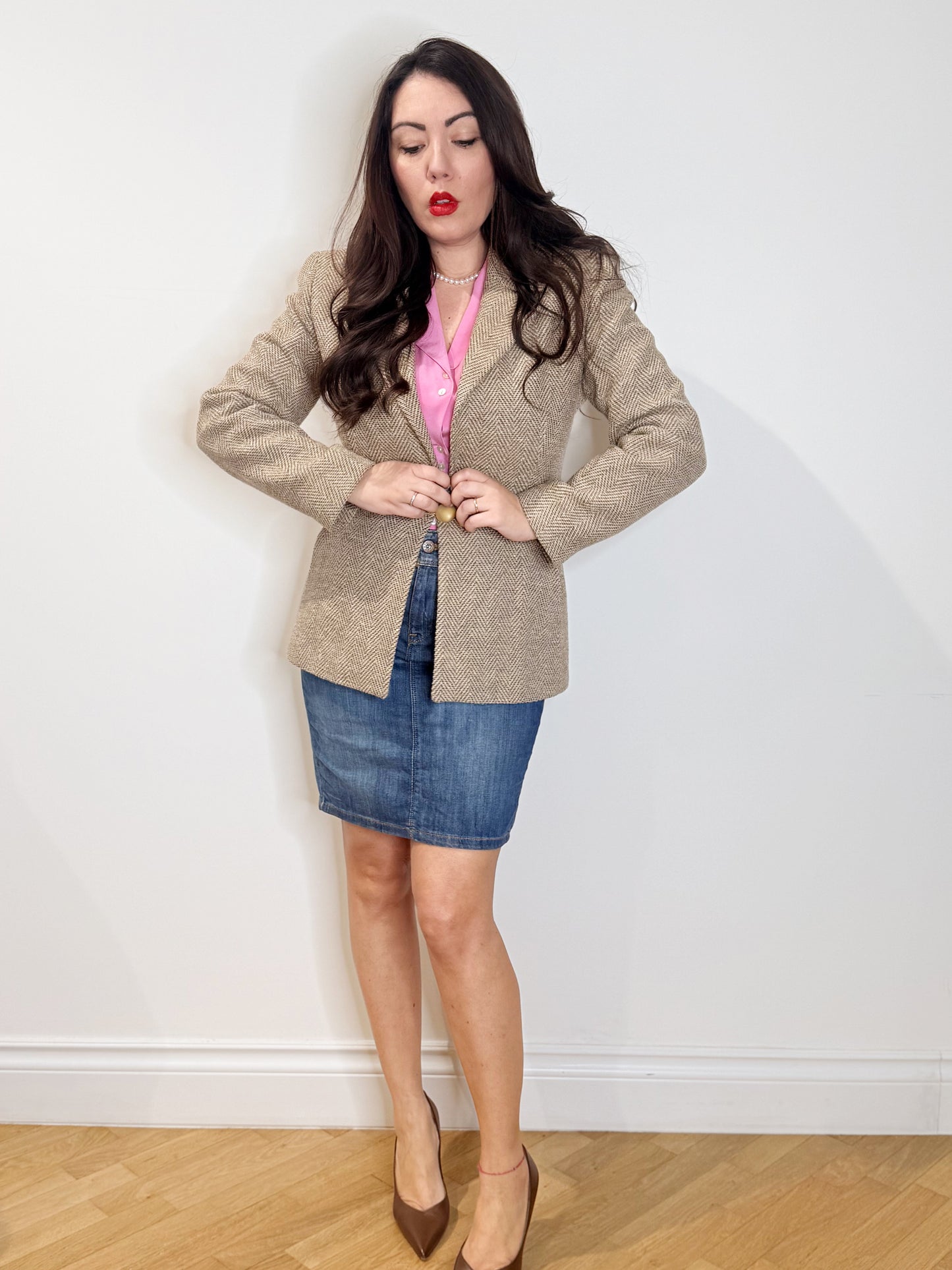 Giacca vintage avvitata