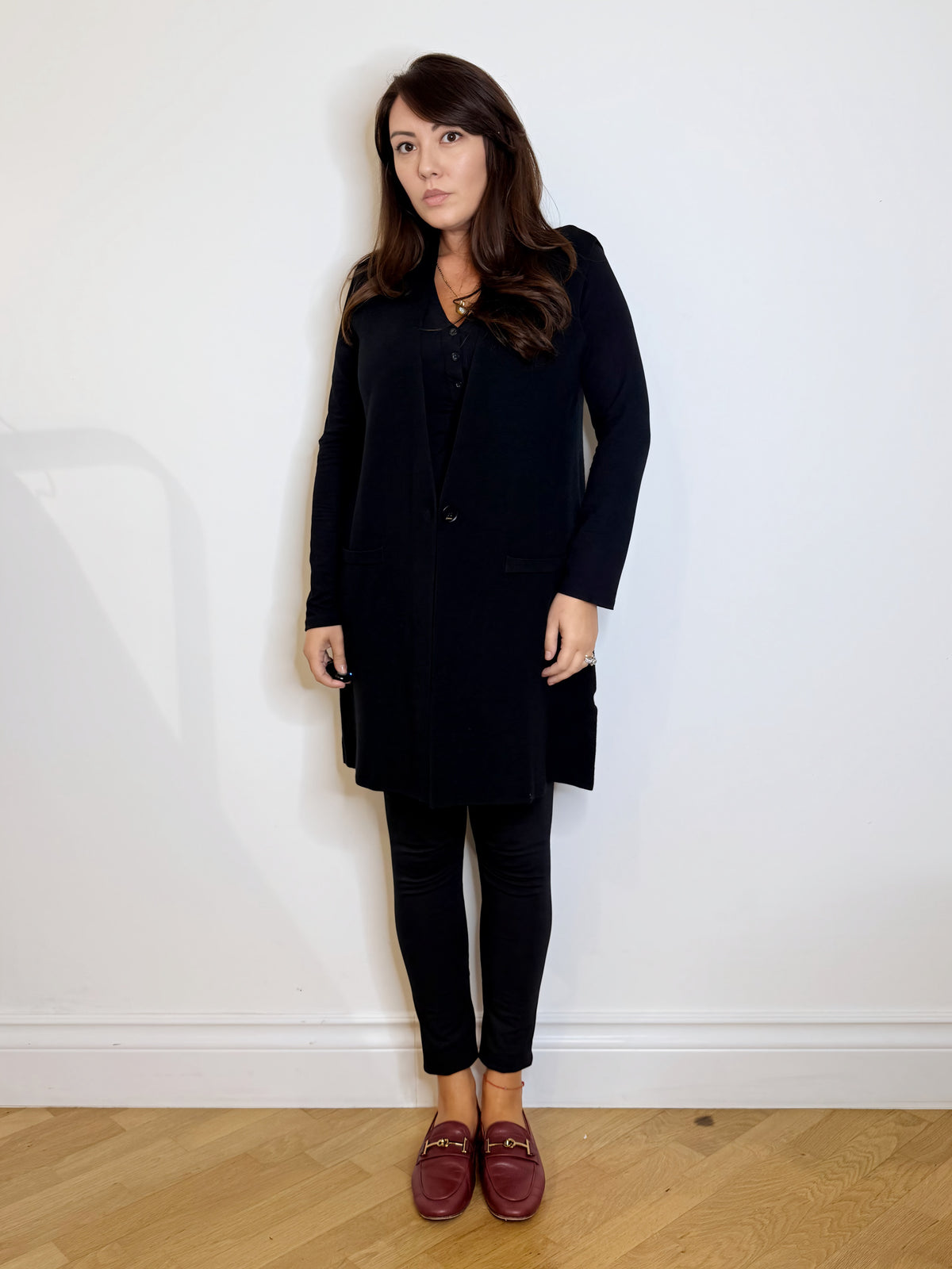 Gilet in maglia nero